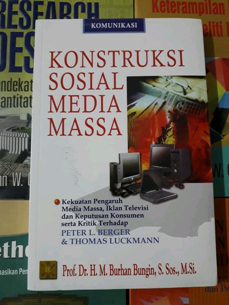Cover KONSTRUKSI SOSIAL MEDIA MASSA / Burhan Bungin