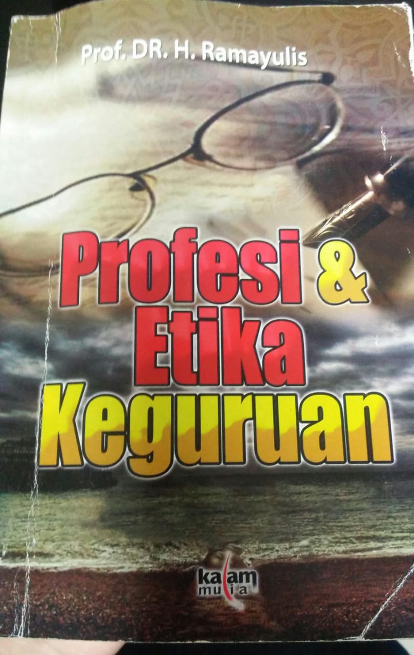 Cover PROFESI & ETIKA KEGURUAN / Ramayulis