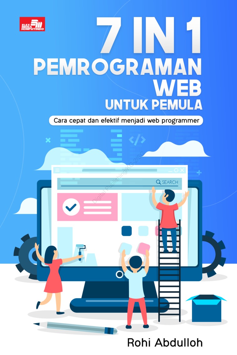 Cover 7 In 1 Pemrograman Web untuk Pemula / Rohi Abdulloh