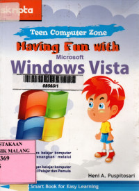 Cover HAVING FUN WITH MICROSOFT VISTA / Heni A. Puspitosari