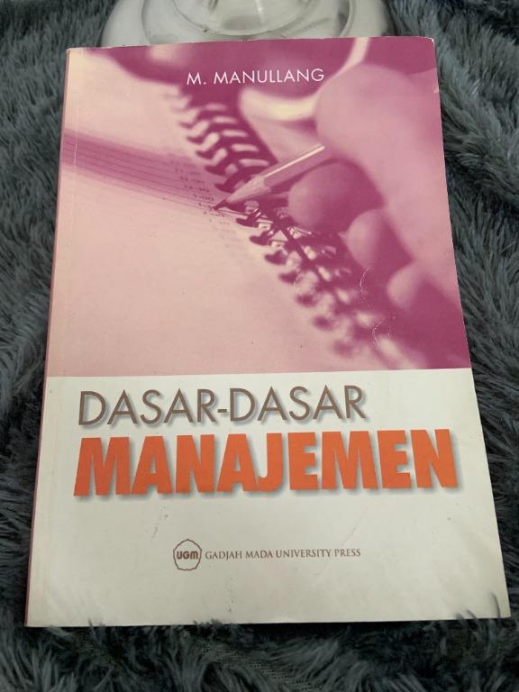 Cover DASAR-DASAR MANAJEMEN / Manullang