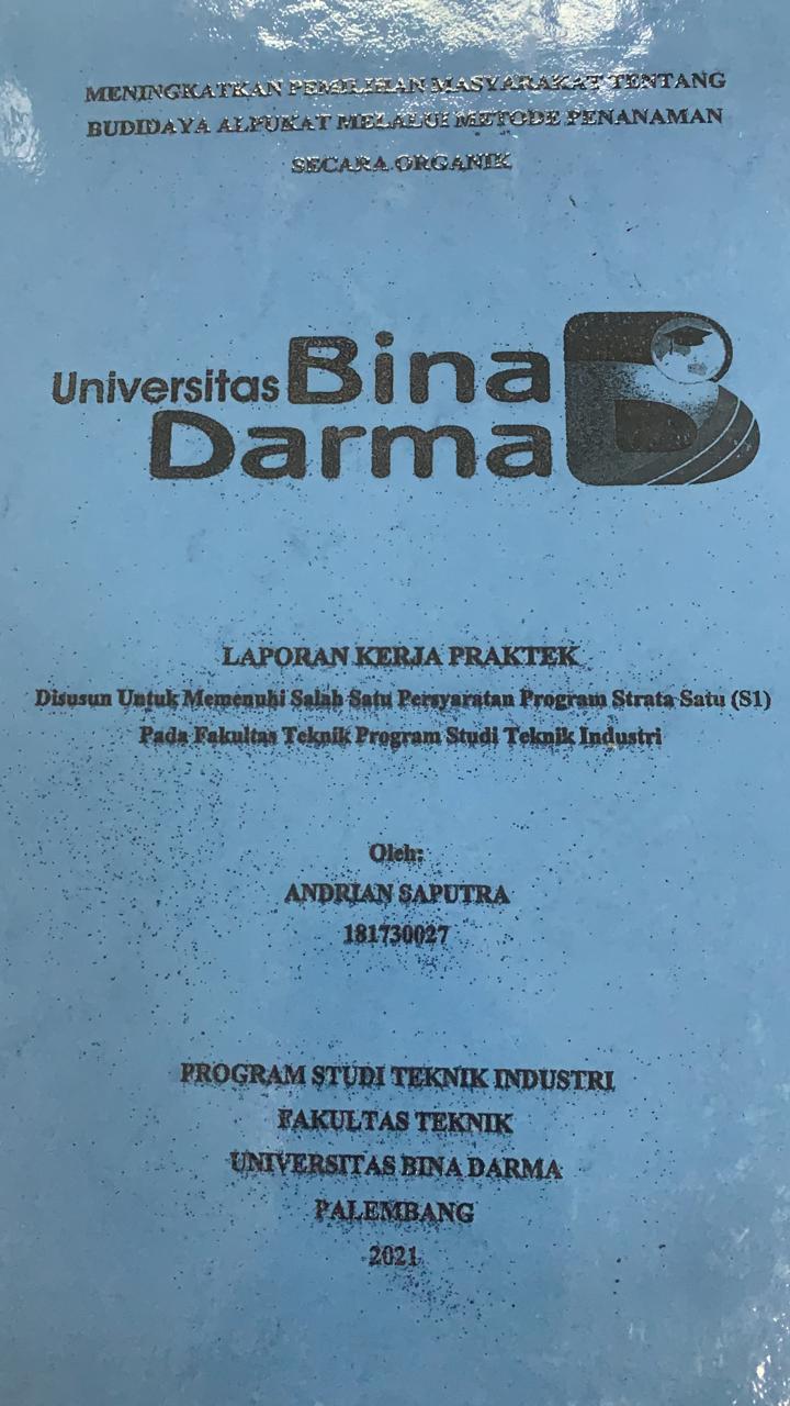 Cover MENINGKATKAN PEMILIHAN MASYARAKAT TENTANG BUDIDAYA ALPUKAT MELALUI METODE PENANAMAN SECARA ORGANIK / ANDRIAN SAPUTRA