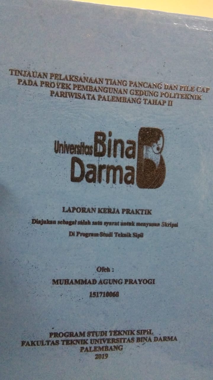 Cover TINJAUAN PELAKSANAAN PERKERASAN LENTUR PADA PROYEK PRESERVASI REKONSTRUKSI JALAN BATAS KOTA PALEMBANG / BATAS KABUPATEN BANYUASIN - TANJUNG API-API / SURYA SEFGAN