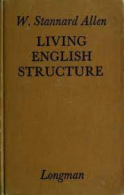 Cover Living English Structure / W. Stannard Allen
