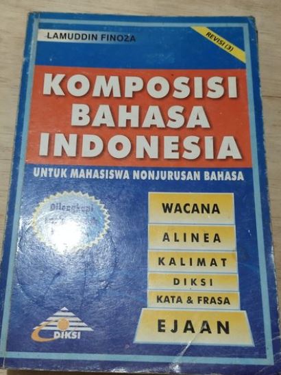 Cover Komposisi Bahasa Indonesia :  Untuk Mahasiswa Nonjurusan Bahasa / Lamuddin Finoza