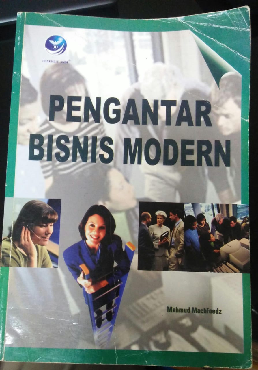 Cover PENGANTAR BISNIS MODERN / Mahmud Machfoedz