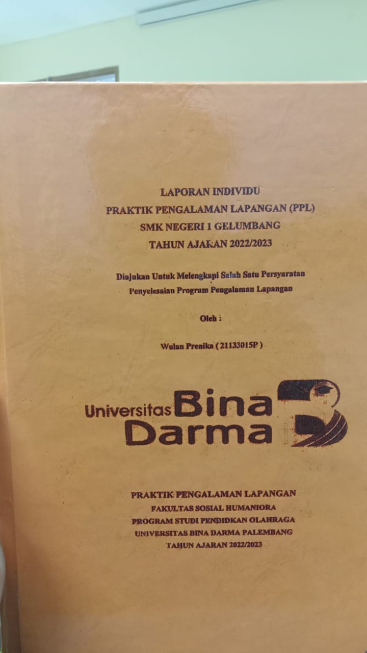 Cover PRAKTIK LAPANGAN (PPL) SMK NEGRI 1 GELUMBANG TAHUN AJRAN 2022/2023 / WULAN PRENIKA