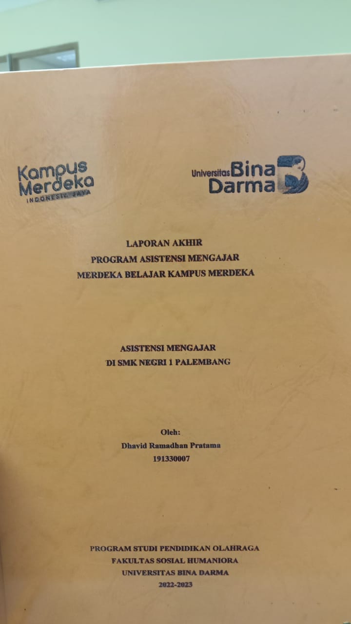 Cover ASISTENSI MENGAJAR DI SMK NEGRI 1 PALEMBANG / DHAVID RAMDHAN PRATAMA