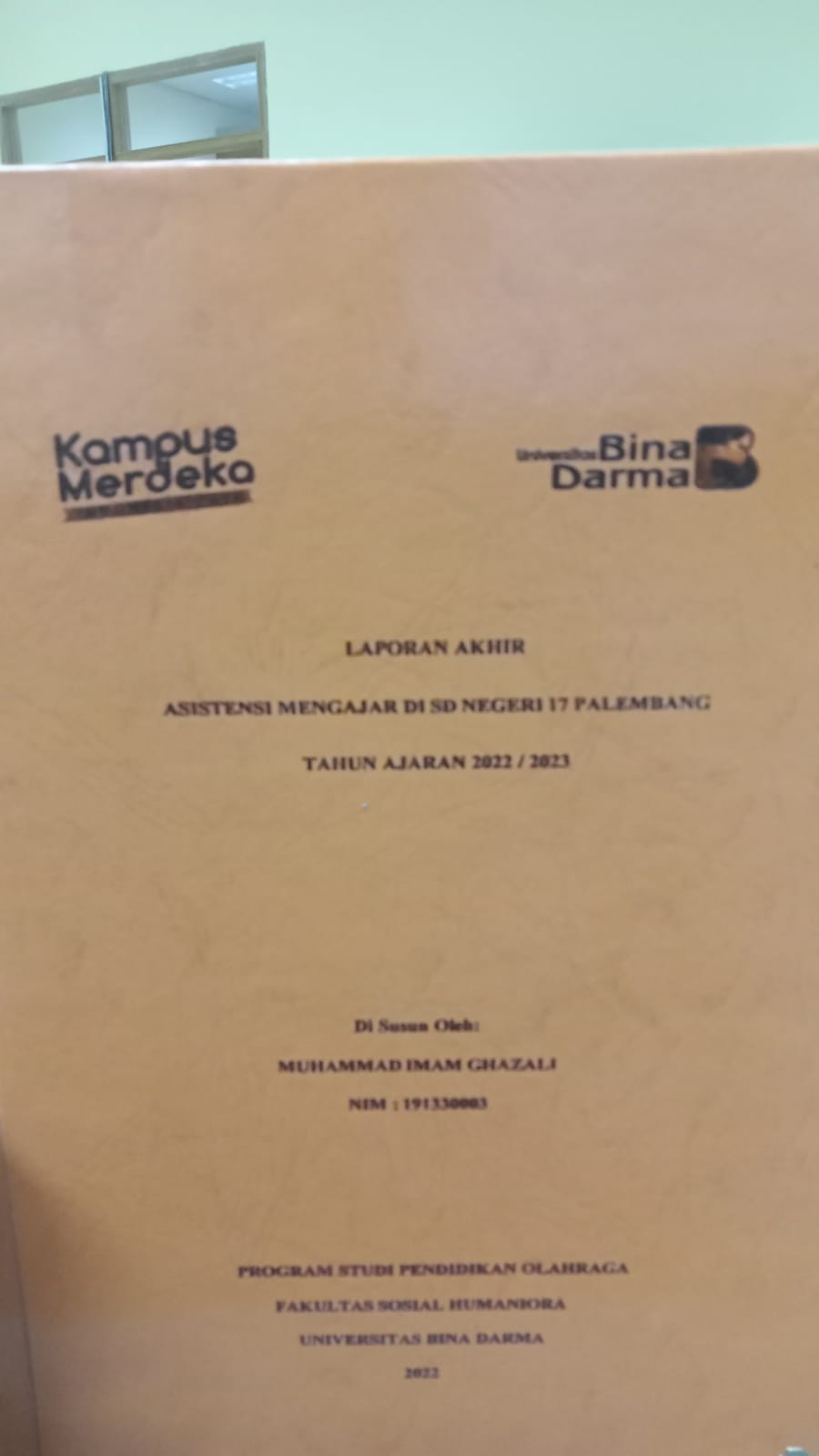 Cover ASISTENSI MENGAJAR DI SD NEGERI 17 PALEMBANG / MUHAMMAD IMAM GHAZALI