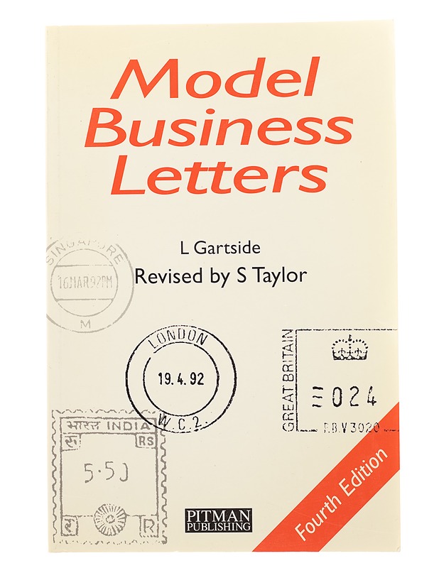 Cover MODEL BUSINESS LETTERS :  Fourth Edition / L Gartside