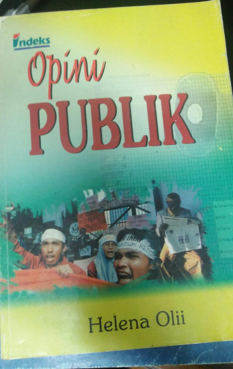 Cover OPINI PUBLIK / Helena Olii