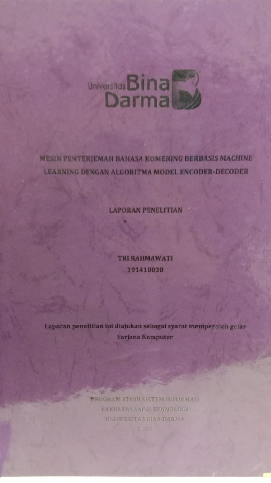 Cover APLIKASI PEMASARAN SPACE RENT BERBASIS ANDROID PADA BALAI PENGELOLA KERETA API RINGAN SUMATERA SELATAN MENGGUNAKAN METODE RAD / MUHAMMAD ALDI MUTHIAN