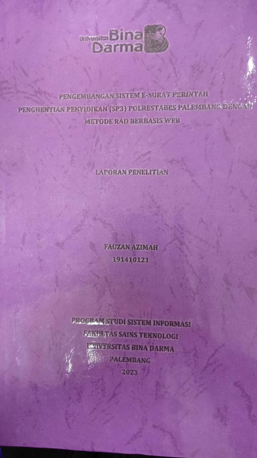 Cover PENERAPAN SISTEM INFORMASI VISUALISASI DATA INDUSTRI KECIL MENENGAH DENGAN MENGGUNAKAN METODE DASHBOARD : STUDI KASUS DINAS KOPERASI UKM DAN PERINDUSTRIAN KAB.OGAN KOMERING ILIR / MUHAMAD DIKI