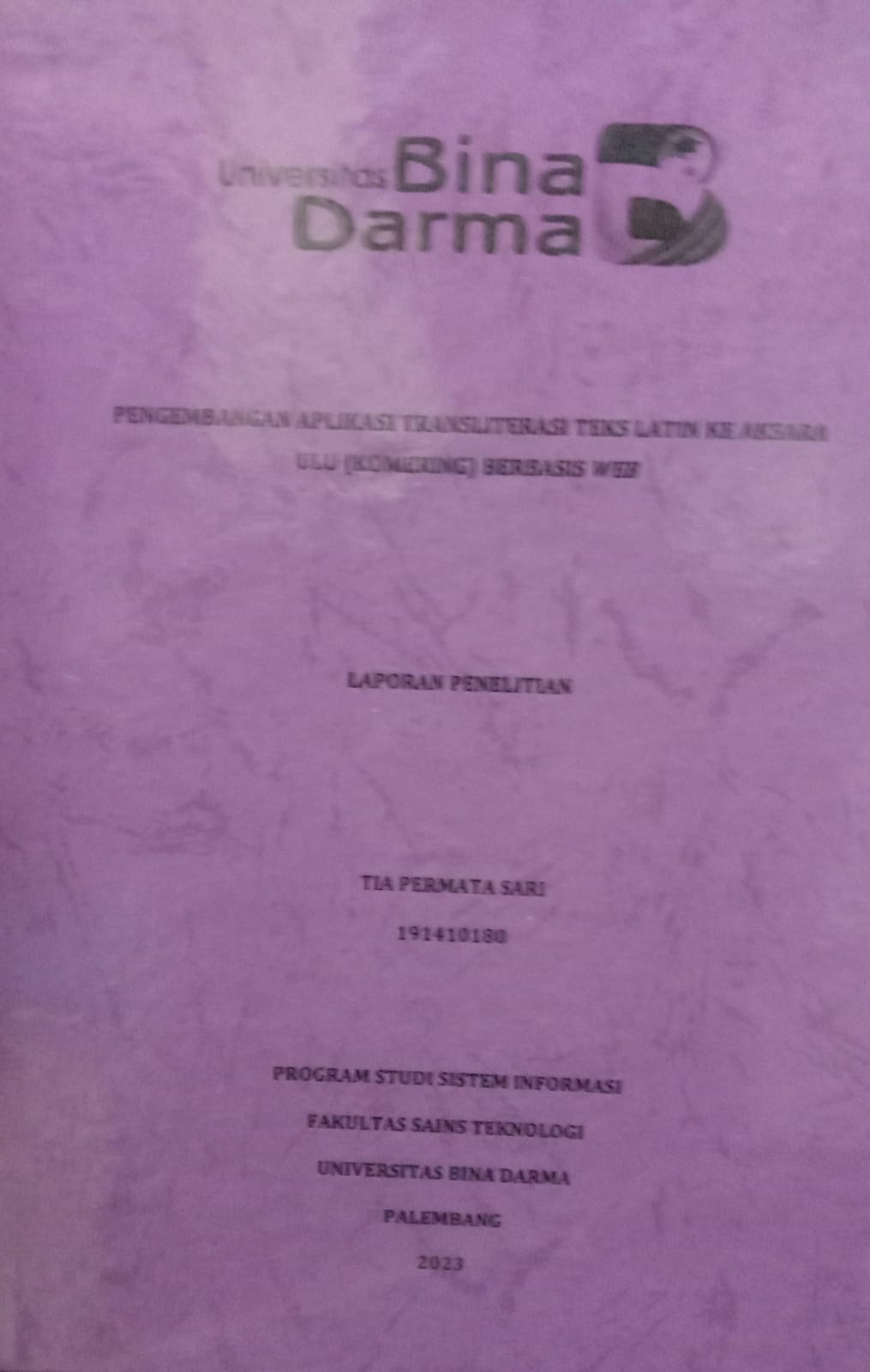 Cover PENGEMBANGAN MEDIA PEMBELAJARAN INTERAKTIF BERBASIS MOBILE BERMUATAN PROBLEM BASED LEARNING MATA PELAJARAN KOMPUTER DAN JARINGAN DASAR PADA KELAS X PROGRAM KEAHLIAN TKJ SMK NURUL HUDA PEMULUTAN BARAT / Edo Harsa Wardana