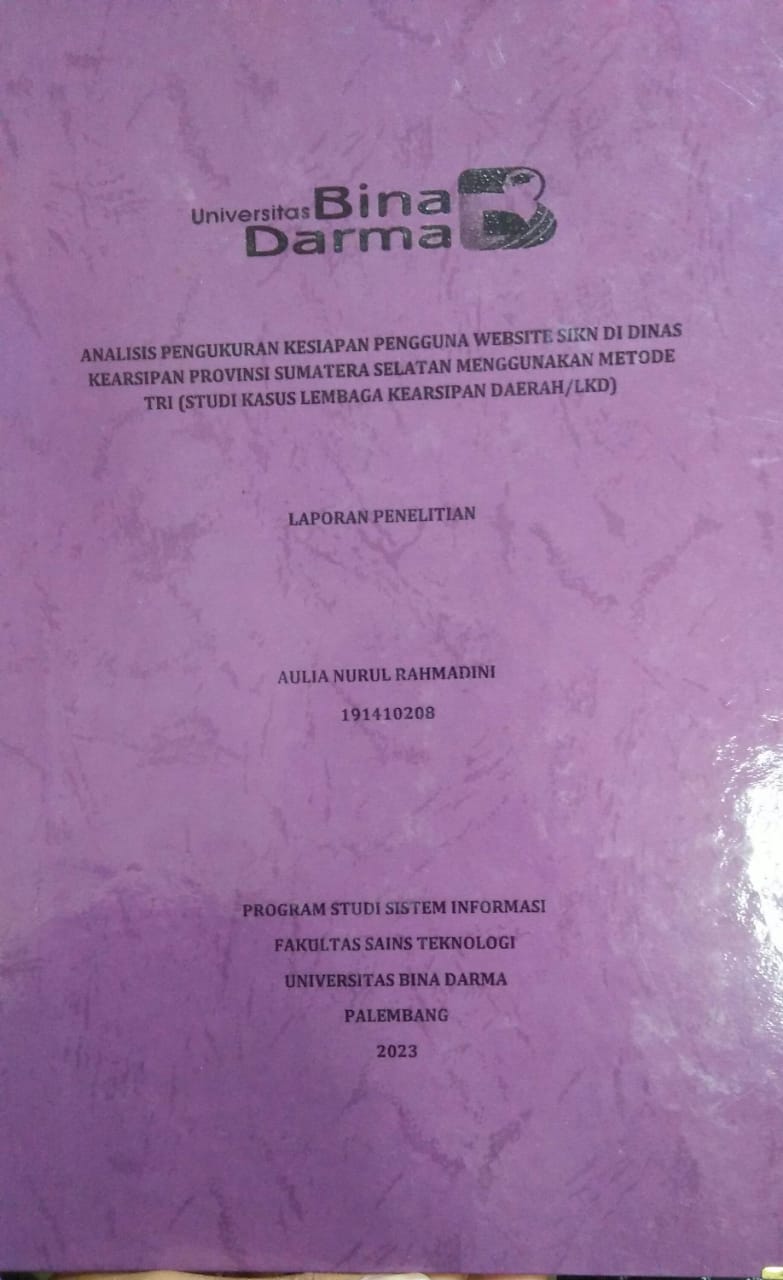 Cover PENERAPAN METODE SCRUM PADA APLIKASI PELAYANAN UMUM INSPEKTORAT DAERAH / Muhammad Leo Candra