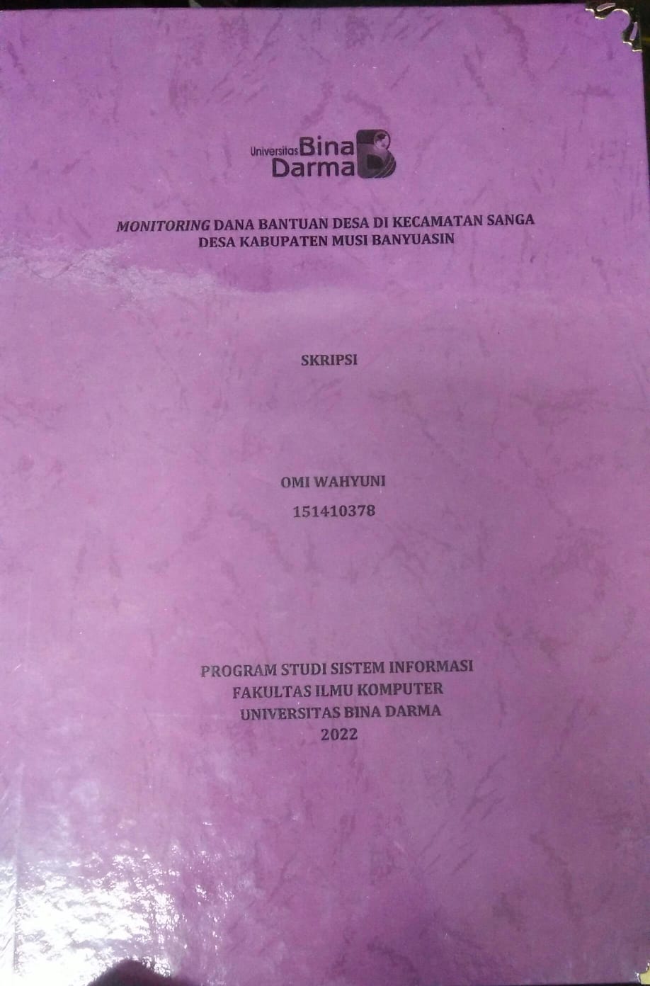 Cover PENGARUH VALUE FOR MONEY, SISTEM PENGENDALIAN INTERNAL, KOMPETENSI, PARTISIPASI MASYARAKAT DAN TRANSAPARNSI TERHADAP AKUNTABILITAS PUBLIK DALAM ANGGARAN PENDAPATAN DAN BELANJA DESA PADA DESA DI KECAMATAN UJANMAS KABUPATEN MUARA ENIM / OLOCIKA LOLIO RANDHONA