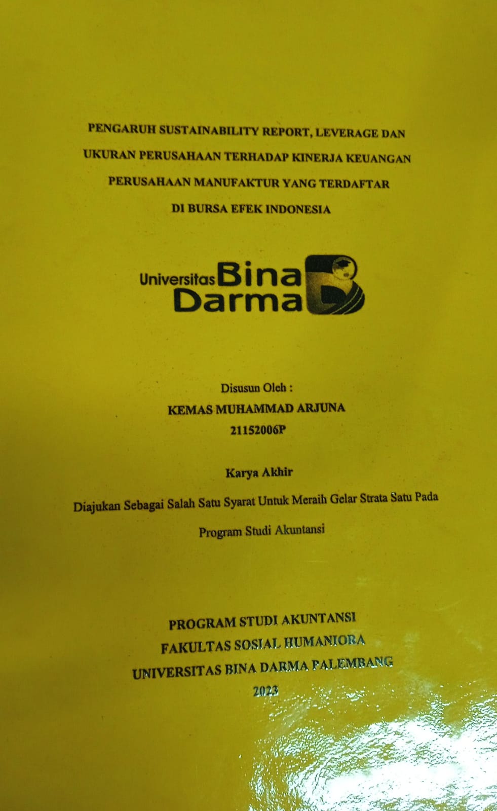 Cover ANALISIS EMPLOYE ENGAGEMENT TERHADAP KINERJA DI MEDIASI OLEH ORGANIZATIONAL CITIZENSHIP BEHAVIOR PADA THE ZURI HOTEL PALEMBANG / Rizky Allia Septiana