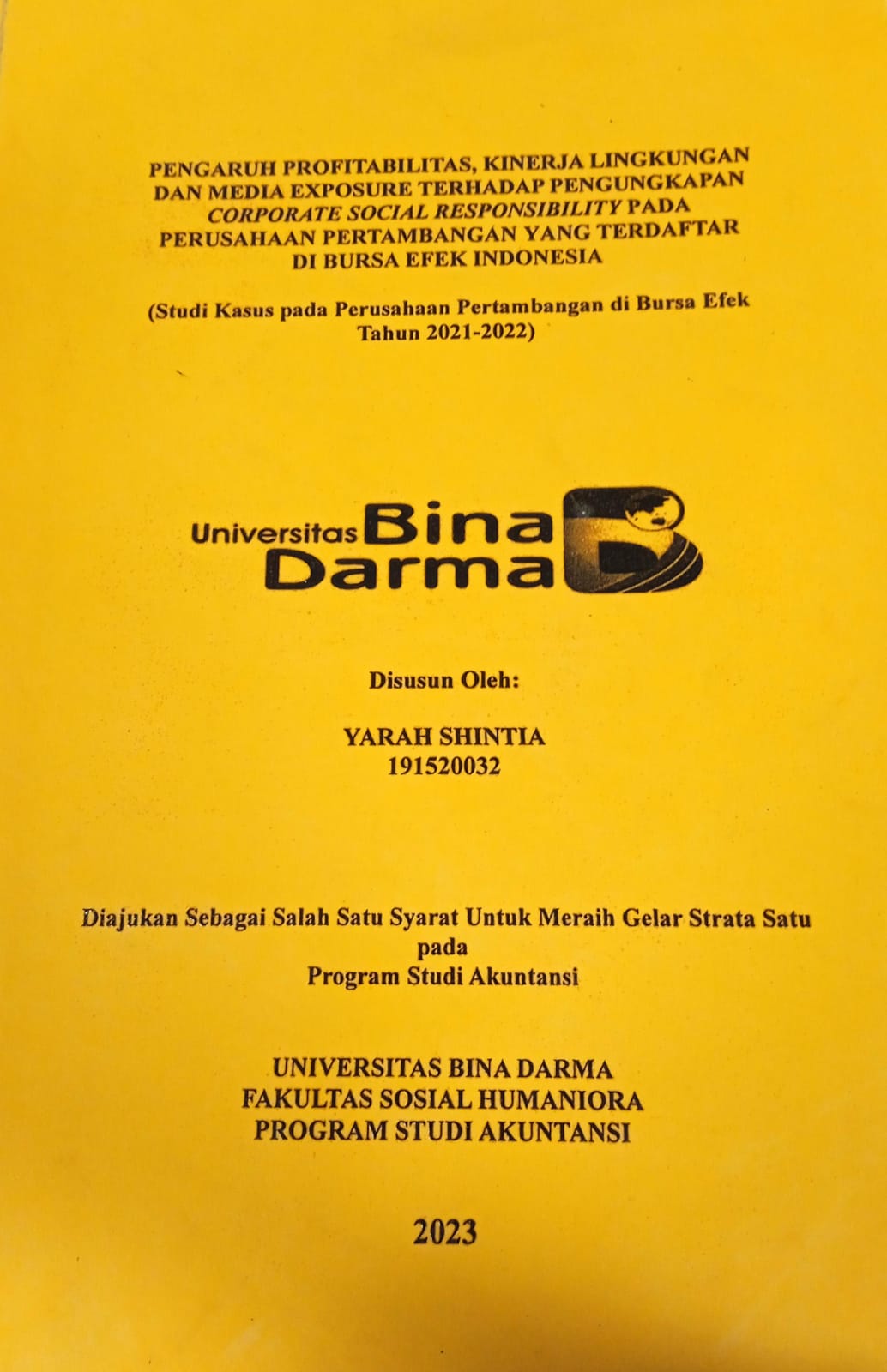 Cover STRATEGI MARKETING COMMUNICATION DALAM PROSES CLIENT SERVICE DI RADIO TRAX FM PALEMBANG DALAM MENINGKATKAN KERJASAMA / Muhammad Athallah Zada Pandya