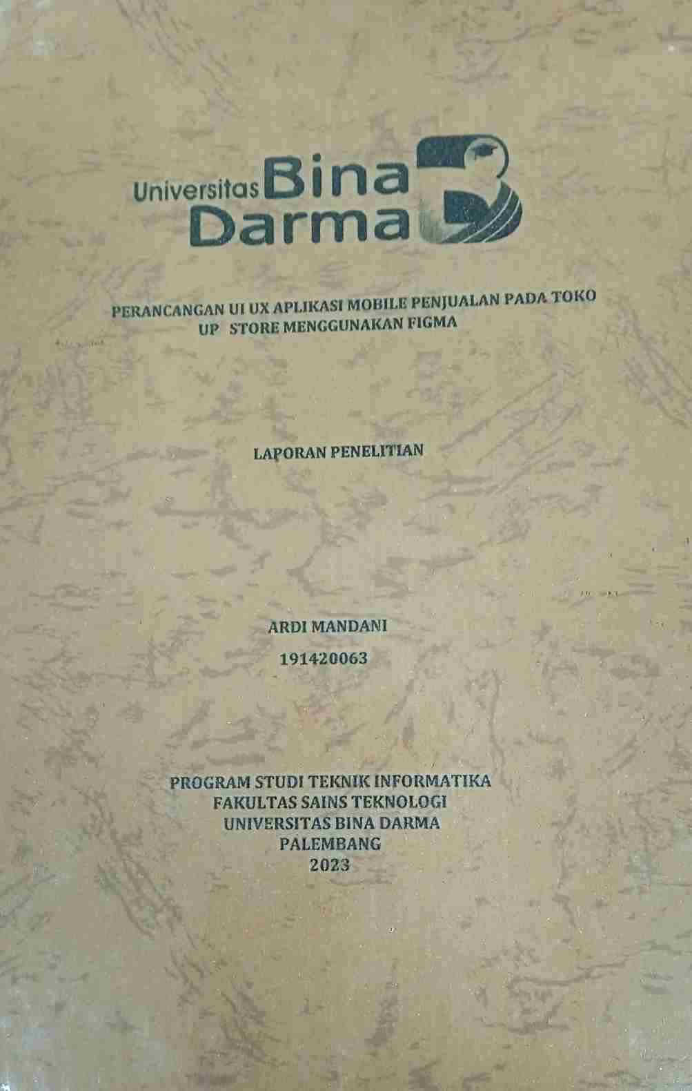 Cover ANALISIS SISTEM PENGENDALIAN INTERNAL TERHADAP AKUNTANSI PERSEDIAAN BARANG PADA INDOMARET DWIKORA 2 PALEMBANG / Nur Hikmatu Nisa