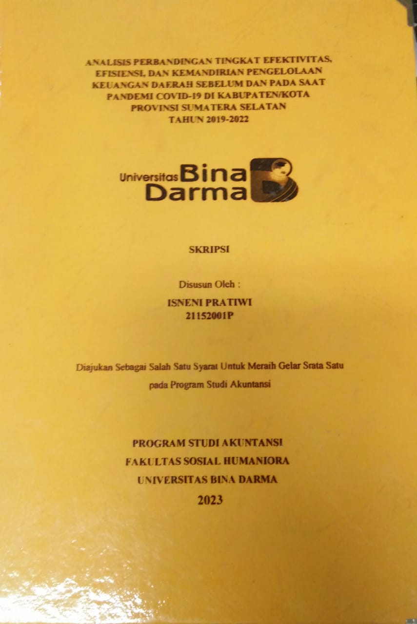 Cover PENGARUH LINGKUNGAN KERJA DAN DISIPLIN KERJA TERHADAP KINERJA KARYAWAN DI INSTALASI FARMASI RUMAH SAKIT UMUM SRIWIJAYA PALEMBANG / Erina Aslamia