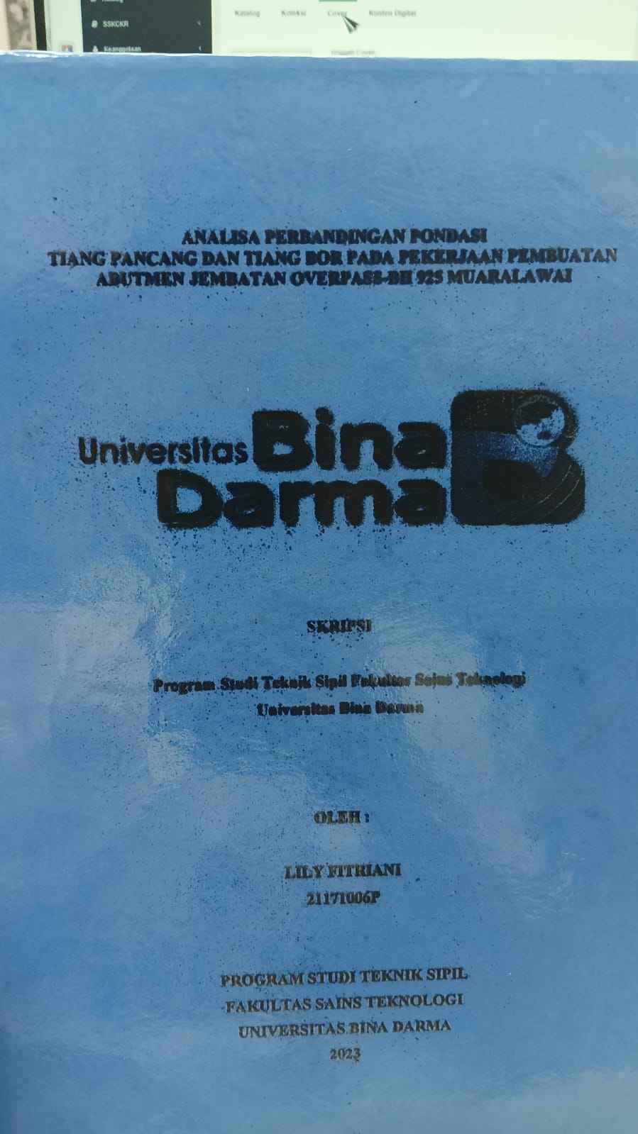 Cover ANALISIS FUNDAMENTAL PADA HARGA SAHAM GOCAP YANG TERDAFTAR DI BURSA EFEK INDONESIA / Alya Ummus  Syuhada