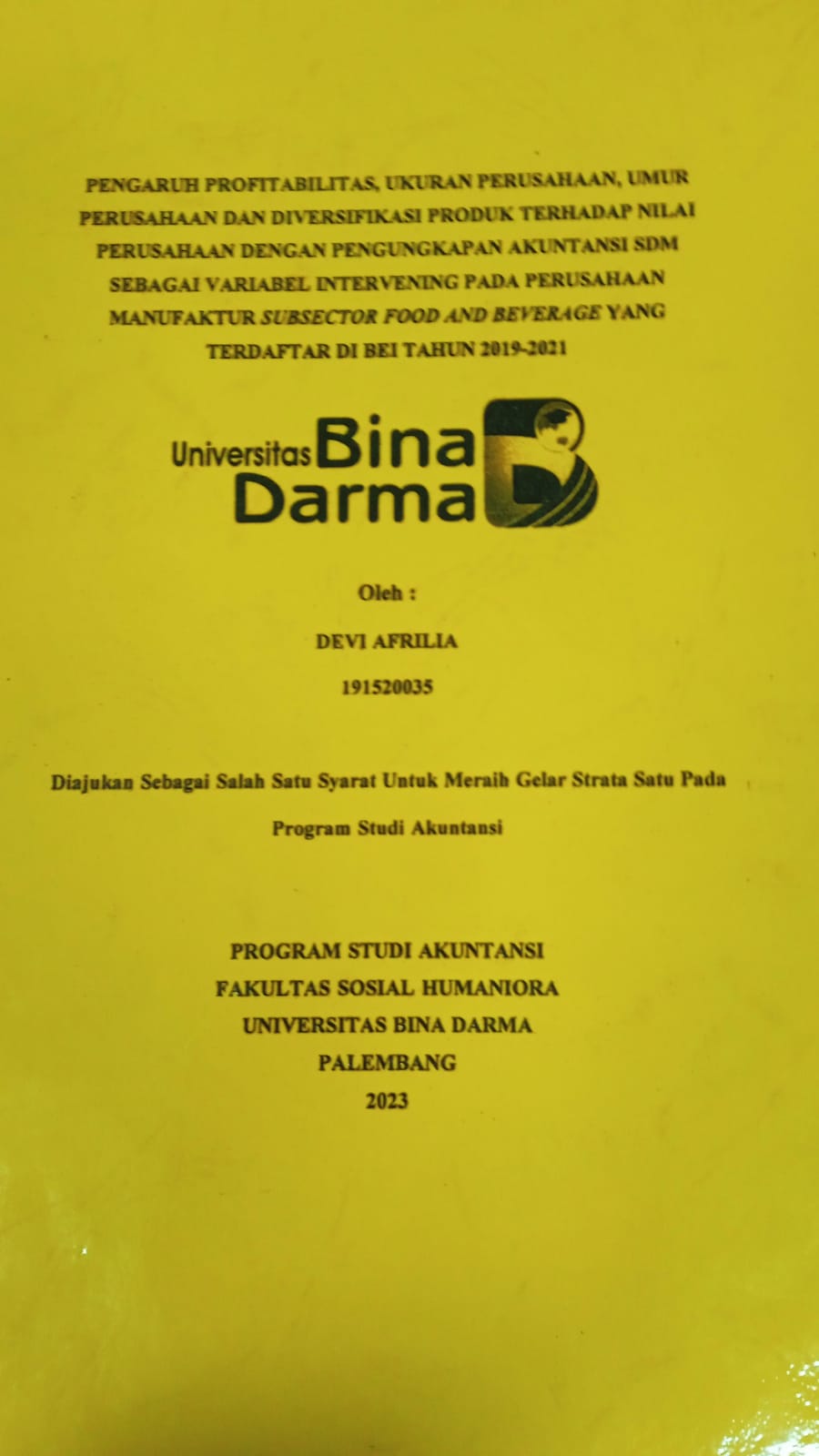 Cover ANALISIS PROMOSI JABATAN DAN PENGEMBANGAN KARIR PEGAWAI PADA TVRI SUMATERA SELATAN / Desi Hamidah