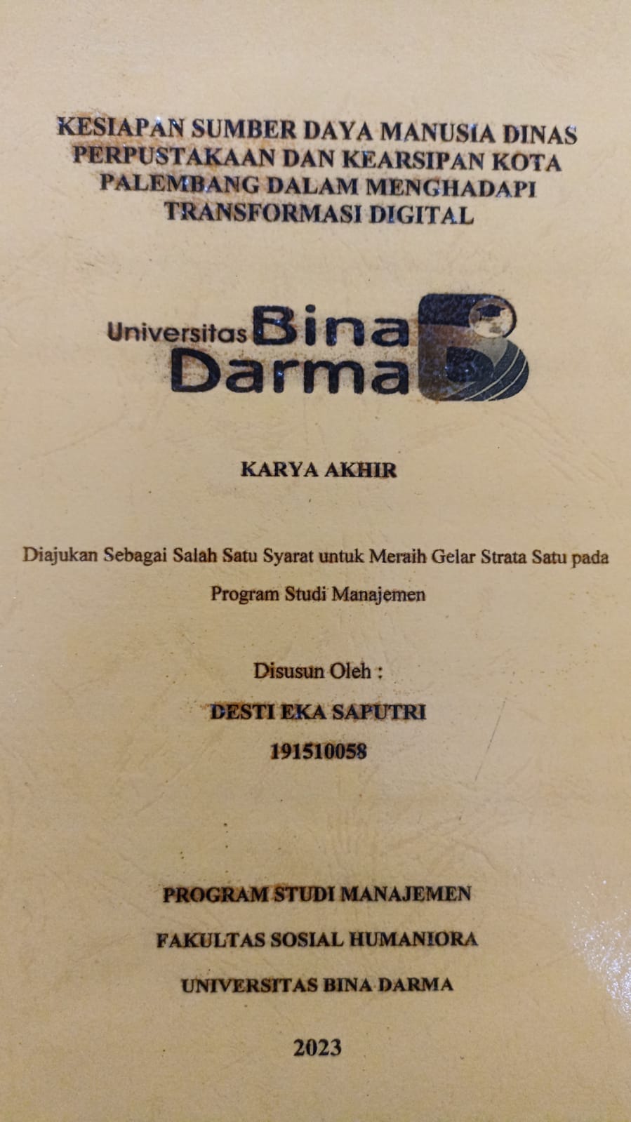 Cover PENGARUH KEPEMIMPINAN, PENGEMBANGAN KARIR, DAN FASILITAS KERJA TERHADAP KEPUASAN KERJA KARYAWAN LPP TVRI SUMATERA SELATAN / PEBRI ALPARIZ