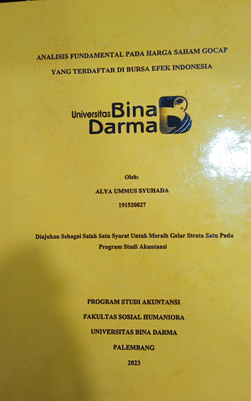 Cover ANALISIS PENGARUH LITERASI KEUANGAN, TINGKAT PENDIDIKAN, DAN PENDAPATAN TERHADAP PENGELOLAAN KEUANGAN PADA PELAKU UMKM KAWASAN 10 ULU KOTA PALEMBANG / Wayan Era Aulya