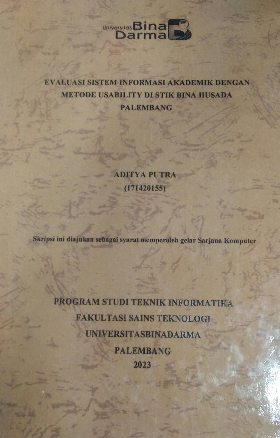 Cover PENGARUH LINGKUNGAN KERJA DAN BEBAN KERJA TERHADAP KINERJA KARYAWAN PADA PT. TANIA SELATAN / AJI SAIDINA ALI