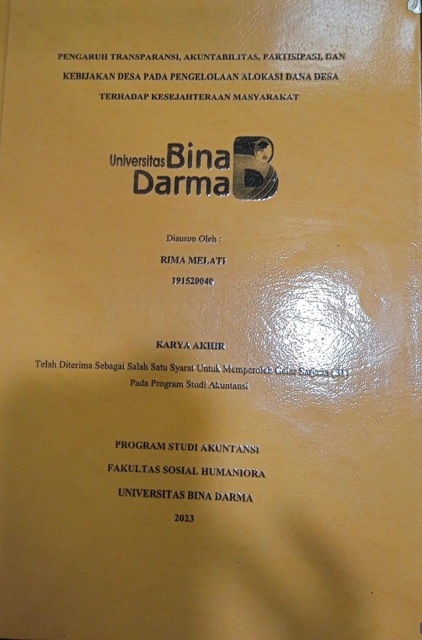 Cover Pengaruh Good Corporate Governance Terhadap Manajemen Laba Pada Perusahaan Sektor Industri Kimia Yang Terdaftar Di Bursa Efek Indonesia / Cindi Arhama