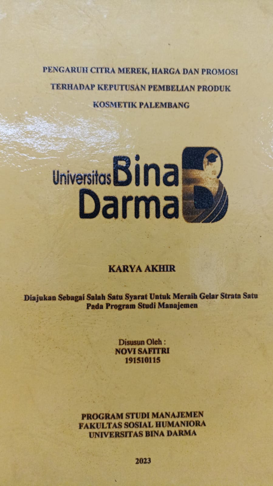 Cover PERBANDINGAN KLASIFIKASI JENIS SAMPAH MENGGUNAKAN CONVOLUTIONAL NEURAL NETWORK DENGAN ARSITEKTUR RESNET18 DAN RESNET50 / CHRISTIN EVASARI NAINGGOLAN