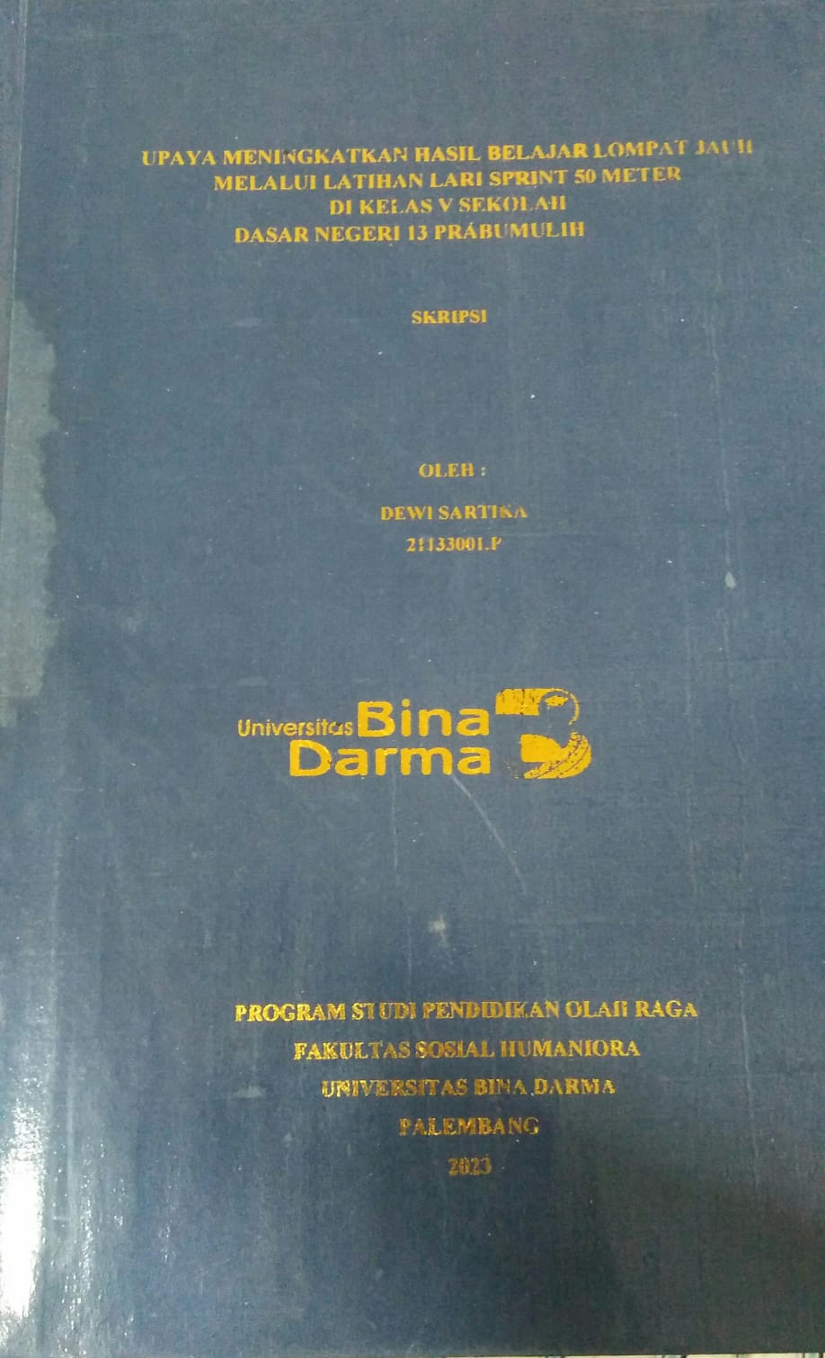 Cover ANALISIS STRESS KERJA TERHADAP KINERJA KARYAWAN PADA PT PUPUK SRIWIDJAJA PALEMBANG / Nanda Putri Aulia