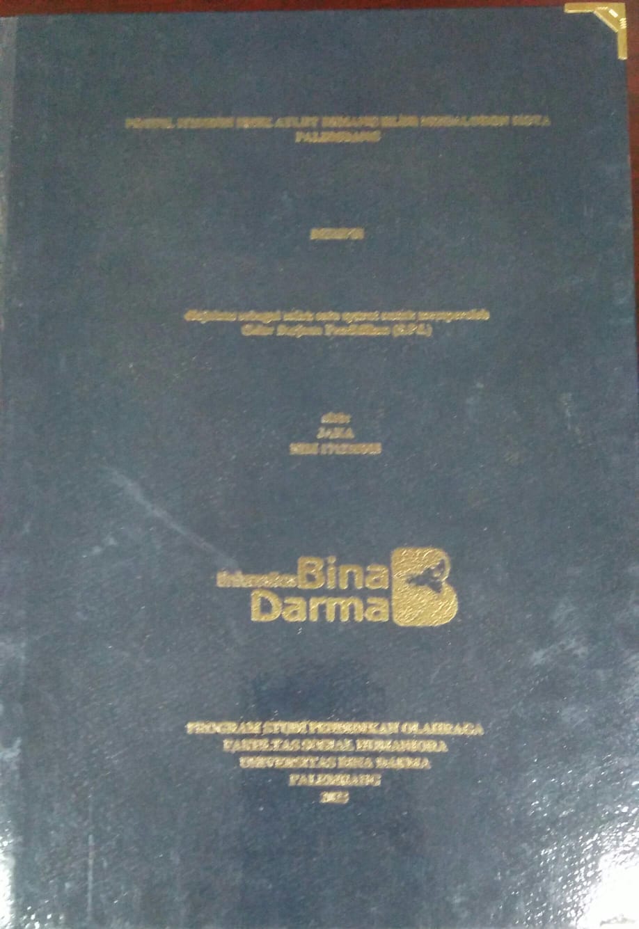 Cover PENGARUH DISIPLIN KERJA TERHADAP KINERJA PEGAWAI PADA DINAS PERUMAHAN DAN KAWASAN PERMUKIMAN PROVINSI SUMATERA SELATAN / Dimas Andika Saputra