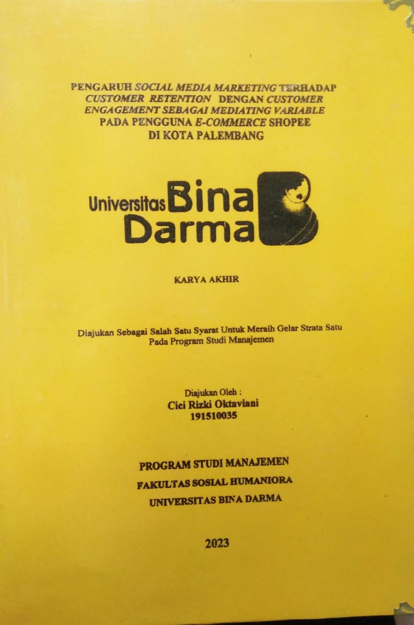 Cover PENGARUH PELATIHAN DAN MOTIVASI KERJA TERHADAP KINERJA KARYAWAN PT.KERETA API INDONESIA (PERSERO) DIVISI REGIONAL III PALEMBANG / Pitri Asiah