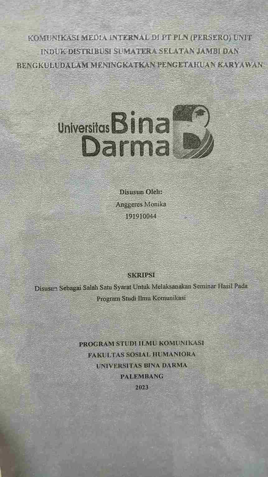 Cover ANALISIS PENGARUH BAURAN PEMASARAN TERHADAP KEPUTUSAN PEMBELIAN STEAK DI BUTCHER STEAK AND PASTA RESTAURANT PALEMBANG / Kaiman