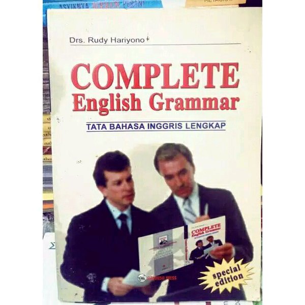 Cover Complete English Grammar :  Tata Bahasa Inggris Lengkap / Drs. Rudy Hariyono