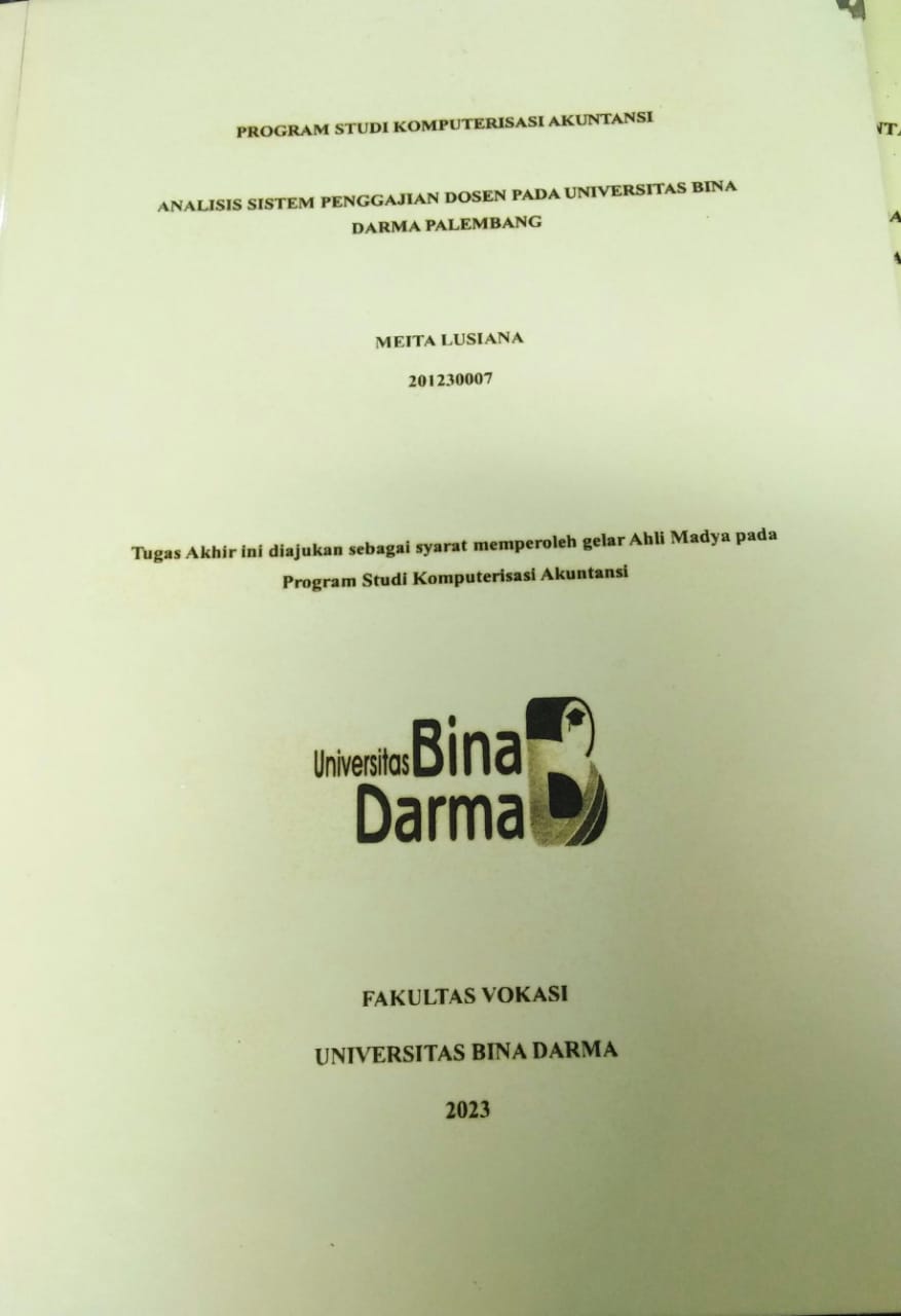 Cover PERANCANGAN SISTEM INFORMASI PENGARSIPAN DATA MASYARAKAT PADA KANTOR PELAYAN KARTU INDONESIA SEHAT DINAS SOSIAL KOTA PALEMBANG / Abdillah Ar Rasyid