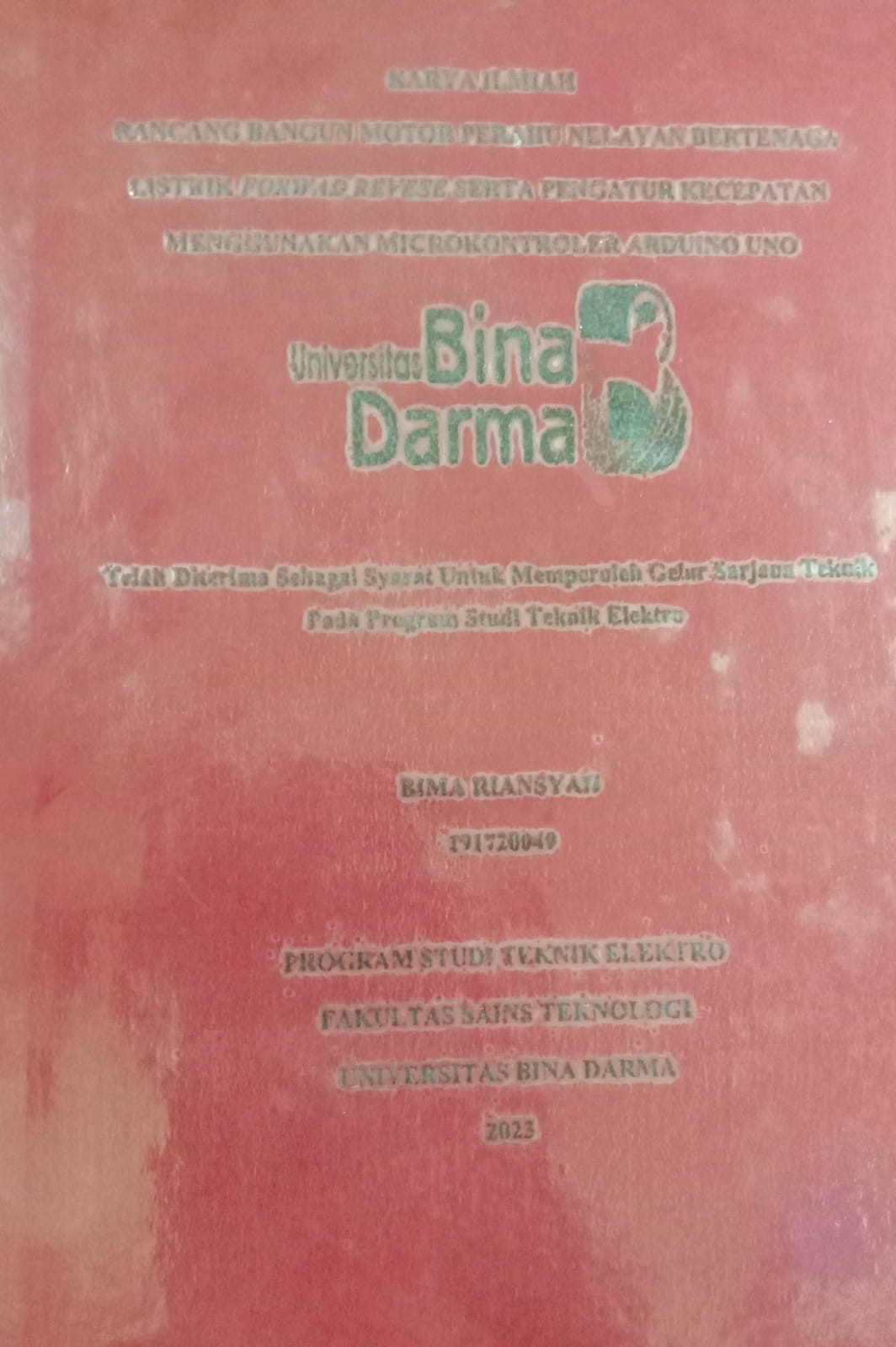Cover RANCANG BANGUN PROTOTIPE RUMAH KACA UNTUK TANAMAN STROBERI BERBASIS INTERNET OF THINGS / MUHAMMAD DIMAS SYAPUTRA