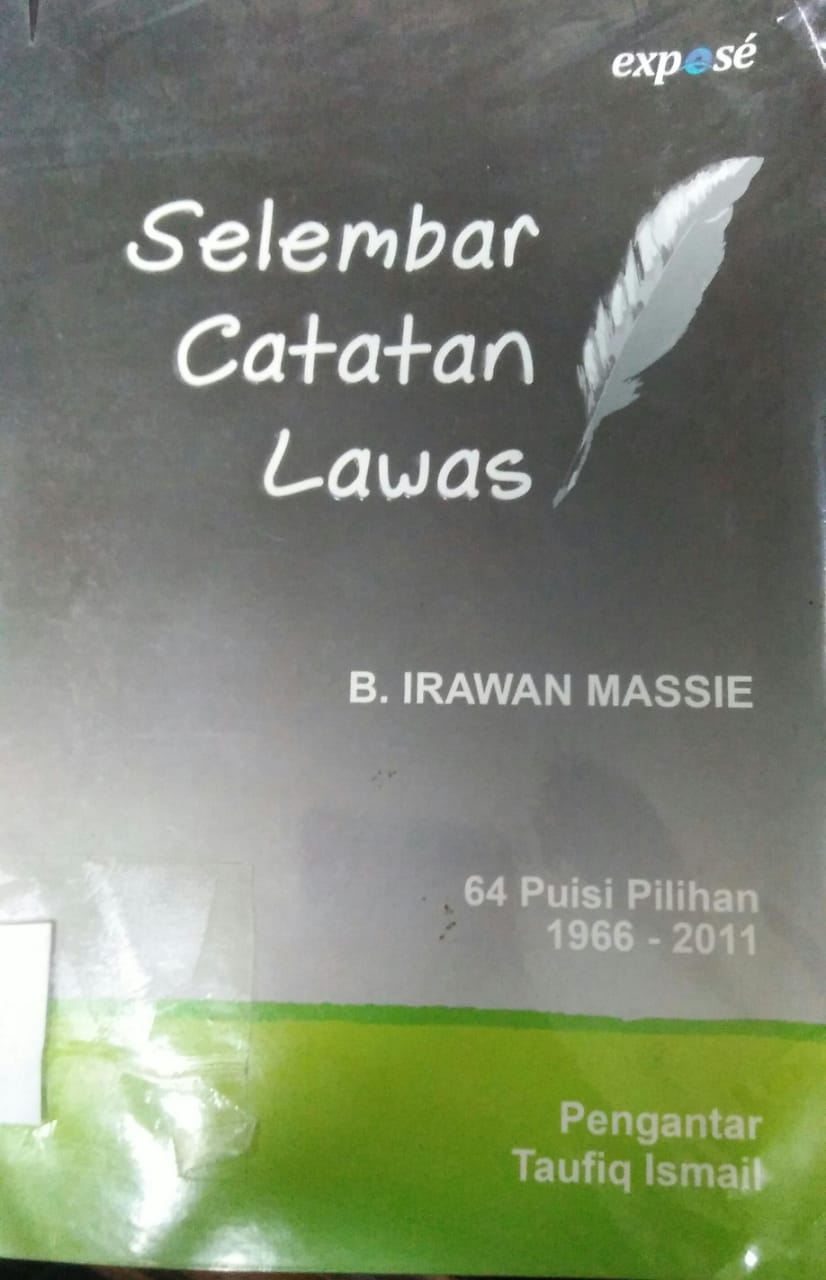 Cover SELEMBAR CATATAN LAWAS :  64 Puisi Pilihan / B. Irawan Massie