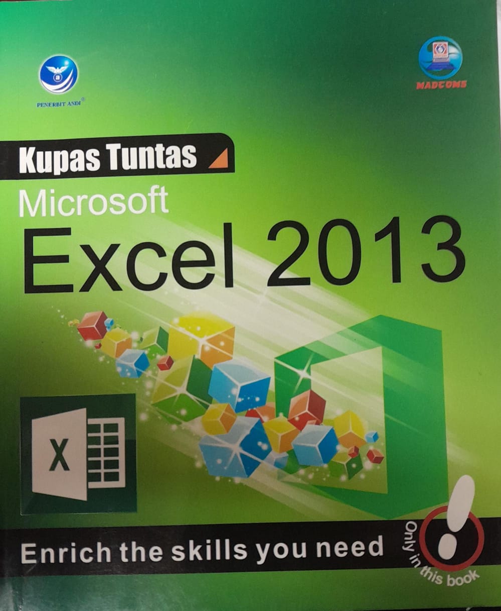 Cover KUPAS TUNTAS MICROSOFT EXCEL 2013 / Madcoms