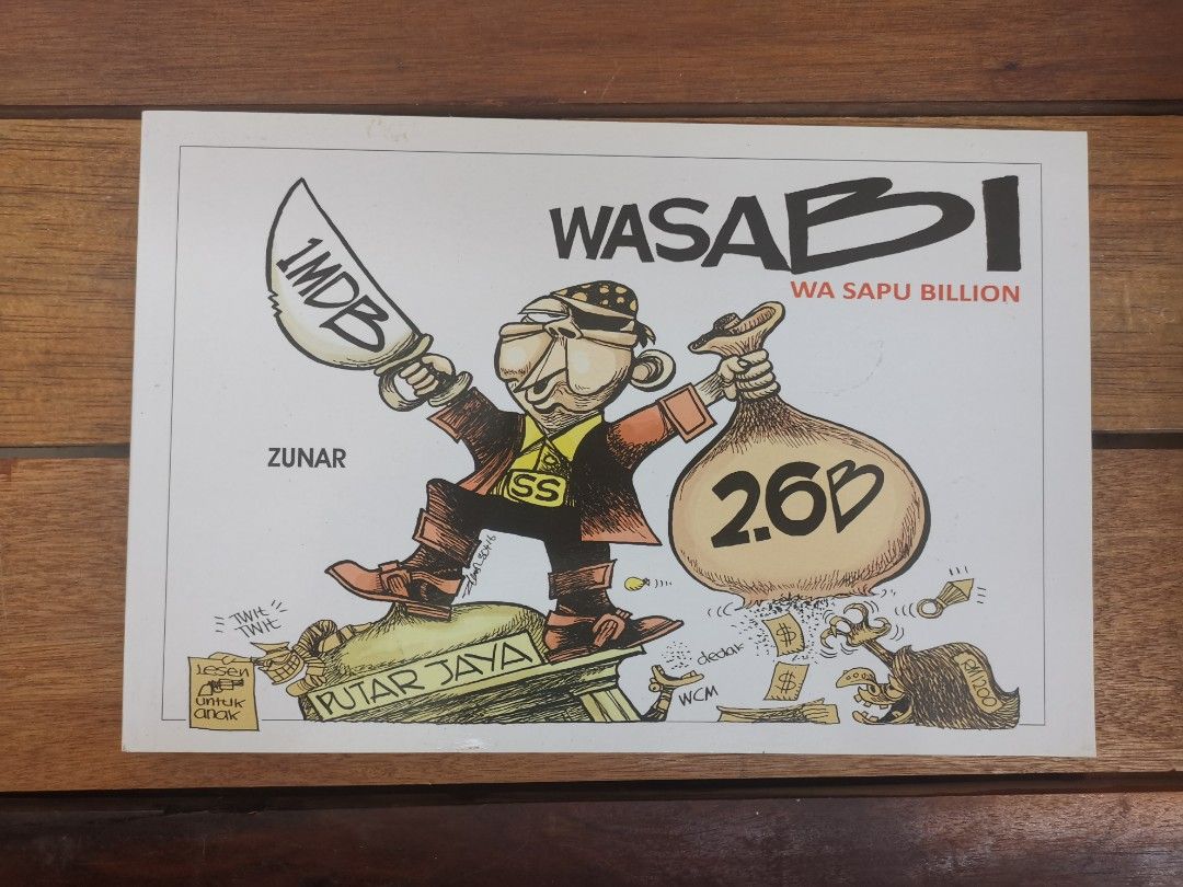 Cover WASABI :  Wa Sapu Billion / Zunar