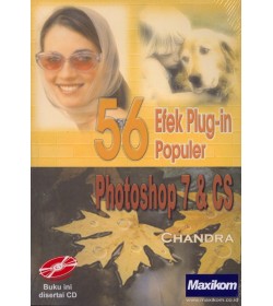 Cover 56 EFEK PLUG-IN POPULER PHOTOSHOP 7 & CS / Chandra
