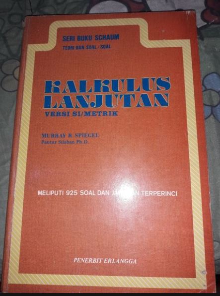 Cover KALKULUS LANJUTAN :  Versi SI/Metrik / Murray R.Spiegel dan Pantur Silaban Ph. D