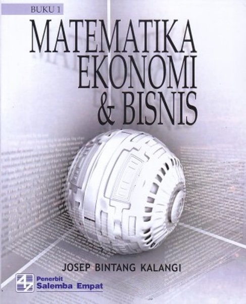 Cover Matematika Ekonomi & Bisnis / Josep Bintang Kalangi