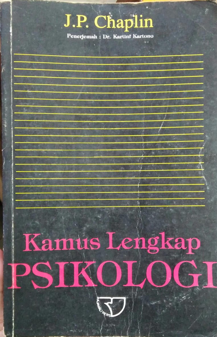 Cover KAMUS LENGKAP PSIKOLOGI / Chaplin