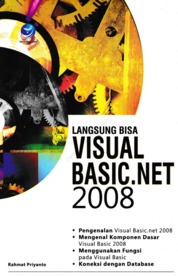 Cover LANGSUNG BISA VISUAL BASIC.NET 2008 / Rahmat Priyanto