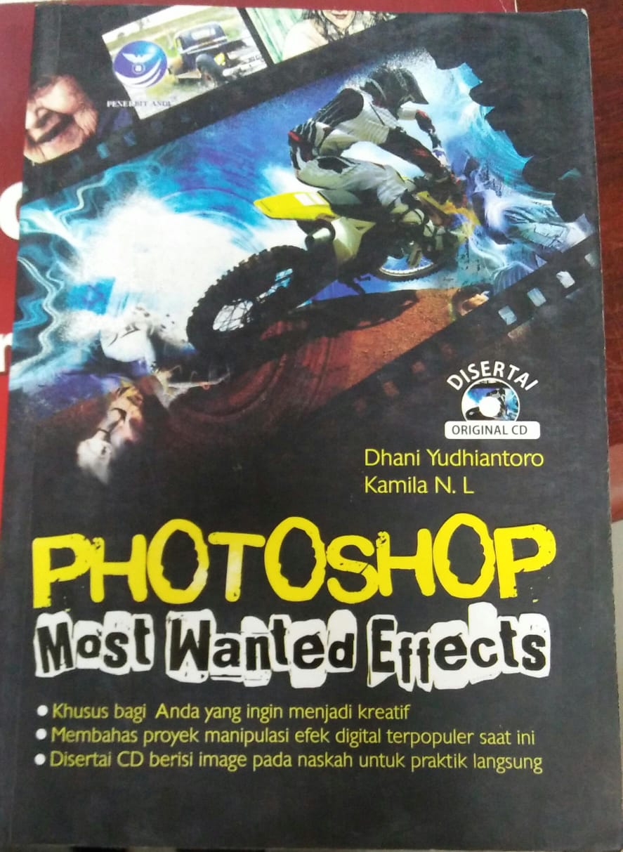 Cover PHOTOSHOP MOST WANTED EFFECTS / Dhani Yudhiantoro