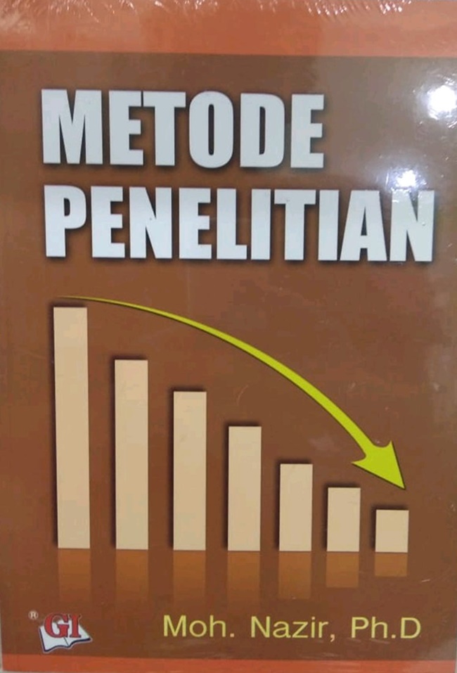 Cover METODE  PENELITIAN / Moh. Nazir