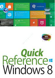 Cover Quick Reference Windows 8