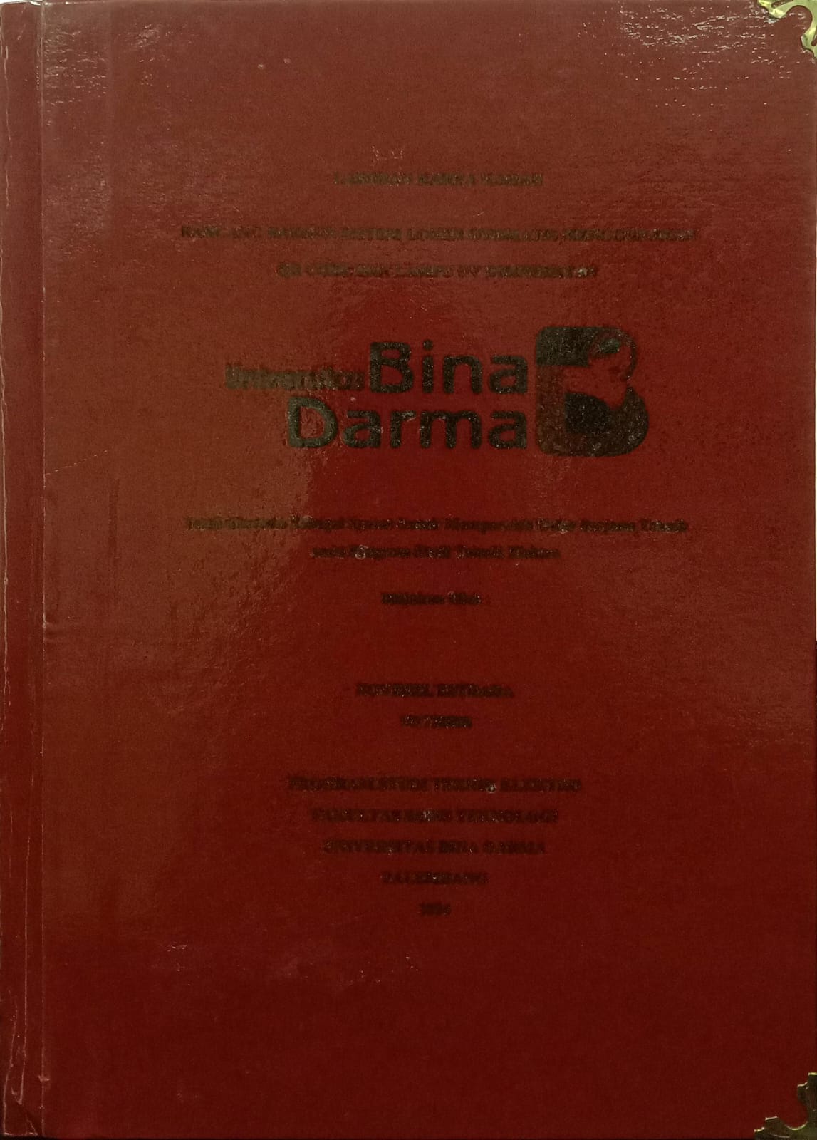Cover RANCANG BANGUN SISTEM LOKER OTOMATIS MENGGUNAKAN QRCODE DAN LAMPU UV DISINFEKTAN / Novesel Estrada